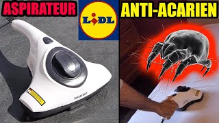 aspirateur antiacariens LIDL SILVERCREST 300w lampe UV Germicide Anti Dust Mites Vacuum Cleaner [upl. by Blanch]