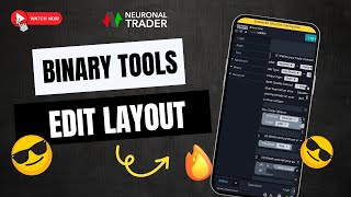 BinaryTools 24 Edit Layout 😎🤯 trader binary [upl. by Orrocos18]