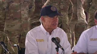 Gov Greg Abbott press conference on new effort to secure border [upl. by Alat]