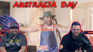 Americans React To Wogs invite Aussies for Australia Day  Explicit 😅 [upl. by Inami212]