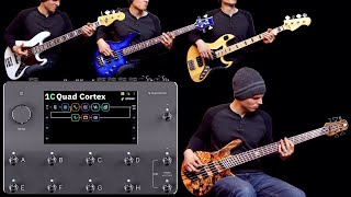 Neural DSP  QUAD CORTEX  BASS Demo by Nate Navarro [upl. by Ennaid]