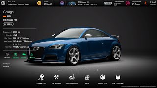 Gran Turismo 7 Audi TTS 700pp tune [upl. by Ysnat]