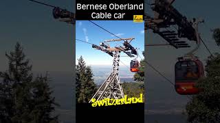 Bernese Oberland cable car switzerland [upl. by Bevan]