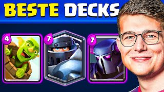 TOP 3 BESTE DECKS NACH DEM CLASH ROYALE UPDATE 😱 März Saison [upl. by Arratal]