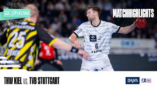 Highlights THW Kiel  TVB Stuttgart [upl. by Helali]