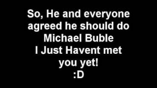 Michael Buble  Just havent met you yet Paul Theo Cover [upl. by Leirej]