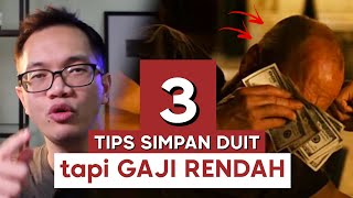 Gaji anda RENDAH  3 tips gandakan INCOME anda [upl. by Jodi]