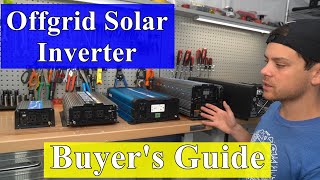 Offgrid Solar Inverter Buyers Guide for Beginners [upl. by Kiki981]