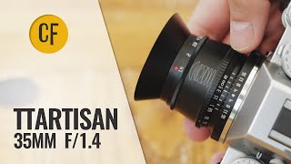 TTArtisan 35mm f14 APSC lens review with samples [upl. by Anilejna463]