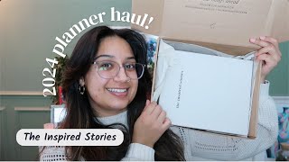 2024 Planner Haul  The Inspired Stories Ring Binder [upl. by Strawn]