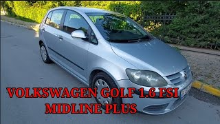 VOLKSWAGEN GOLF 16 FSI MİDLİNE PLUS DETAYLI ARAÇ İNCELEMESİ [upl. by Enitsuj]