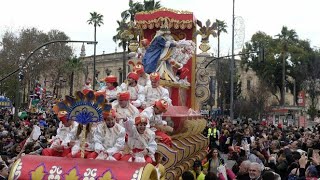 Cabalgata Reyes Magos Sevilla 2022 [upl. by Lissak]