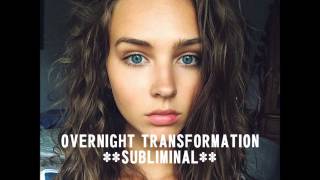 Become Beautiful OVERNIGHT subliminal05Hz binaural beat [upl. by Ydniahs]