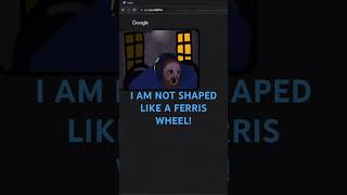 I AM NOT SHAPED LIKE A FERRIS WHEEL memes animation caseoh memes caseohfunnymoments [upl. by Iret]