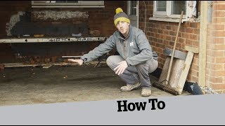 How to build the floor of an extension How to Build an Extension 8 [upl. by Onilatac252]