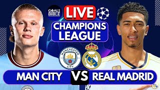 🔴MANCHESTER CITY vs REAL MADRID LIVE  CHAMPIONS LEAGUE  UCL Football Match Score Highlights [upl. by Stargell]