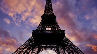 Paris 2024 with Relaxing Music for Sleeping  Studying  Drone Film  Eiffel Tower Landscape  City [upl. by Eatnuahc]