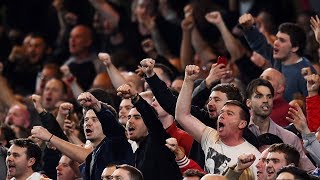 ABSOLUTE SCENES  Inside the Liverpool end for Sturridges equaliser v Chelsea [upl. by Dwyer936]