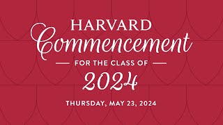 Harvard Commencement 2024 [upl. by Jeffy437]