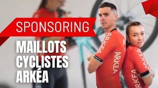 Présentation des maillots 2023 Arkéa Samsic et Arkéa Pro Cycling Team [upl. by Aihc]