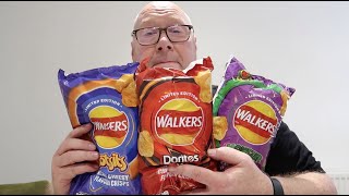 Walkers Limitededition Crisp Flavours Inspired by its Wotsits Monster Munch and Doritos brands [upl. by Nimajaneb]