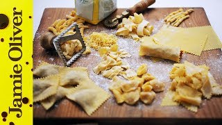 How To Make Pasta Shapes  Jamies Comfort Food  Gennaro Contaldo [upl. by Ellehc283]