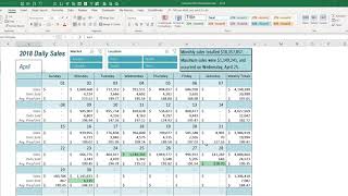 Excel Calendar Dashboard [upl. by Aiekahs]