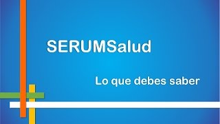 Modalidades para hacer el SERUMS [upl. by Israel408]