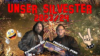 Freaky amp Raven  Unser Silvester 202324  Da geht die Luzie ab pyro silvester feuerwerk 2023 [upl. by Ash]