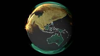 Atmospheric Carbon Dioxide Tagged by Source Australia and Asia [upl. by Shina]