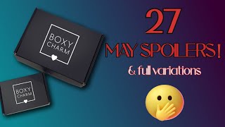 BOXYCHARM MAY 2022 CONFIRMED SNEAK PEEKS  BASE amp PREMIUM BOX SPOILERS amp FULL BOX VARIATIONS [upl. by Belsky]