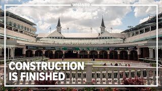 Churchill Downs paddock is ready for Kentucky Derby 150 [upl. by Seuqramed]