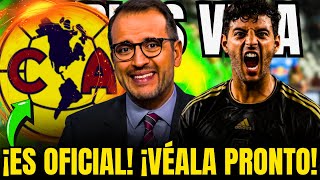 ¡PREPARA TU CORAZÓN ¡ES OFICIAL NOTICIAS DEL CLUB AMÉRICA HOY [upl. by Elinet]