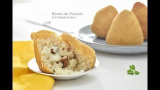 Arancini ai funghi porcini  Ricette che Passione [upl. by Lj]