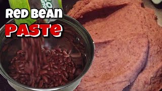 RED BEAN PASTE FOR HOPIA BUCHI amp PALITAW FILLINGS [upl. by Amalbena]