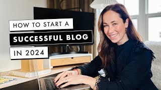 How to Start a Blog in 2024  By Sophia Lee [upl. by Frangos934]