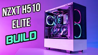 EPIC 1500 PC Build Time Lapse  NZXT H510 Elite [upl. by Emilee]