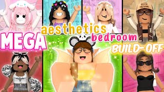 MEGA Aesthetics Bedroom BuildOff CHALLENGE Panda Vs 6 FANS [upl. by Ajiam]