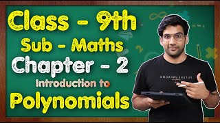 Class 9 Maths Chapter 2 Introduction to Polynomials NCERT  MKR [upl. by Soinski]