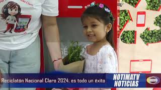 Claro Nicaragua catalogo como todo un éxito el Reciclatón Nacional 2024 [upl. by Nohsram694]