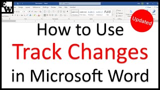 How to Use Track Changes in Microsoft Word [upl. by Ayenat551]