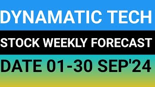 DYNAMATIC TECHNOLOGIES STOCK LATEST NEWS UPDATES 1SEP24DYNAMATIC TECHNOLOGIES SHARE LATEST NEWS [upl. by Abihsot]