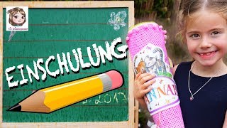 HANNAHS EINSCHULUNG 😍 Der große Tag  Endlich in der Schule Die Spielzeugtester [upl. by Assirem]