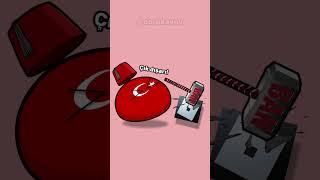 BANNED APPS  Turkey Brazil UAE Iran countryballs animation memes shorts [upl. by Toth57]