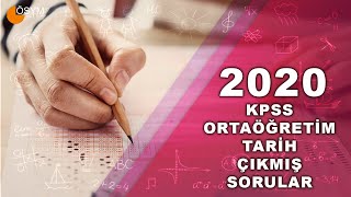 KPSS ORTAÖĞRETİM TARİH ÇIKMIŞ SORULAR [upl. by Sirob664]