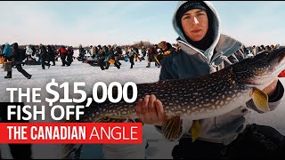 Falcon Lake Ice Fishing Derby  The Canadian Angle [upl. by Manchester]