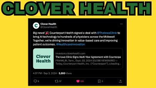 Clover Healths Next Big Move 🚀 CLOV Stock Soars as Iowa Clinic Partners with AI Tech for Midwest [upl. by Medora]