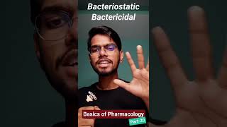 क्या होता है Bacteriostatic और Bactericidal जानिये आसान भाषा में। shorts chemipro pharmacology [upl. by Cr]