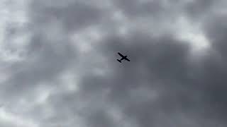 Cessna 206 Stationair Flyover From Plymouth Municipal Airport KPYM [upl. by Painter]