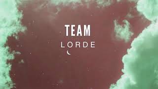 team  lorde edit audio [upl. by Yrad]